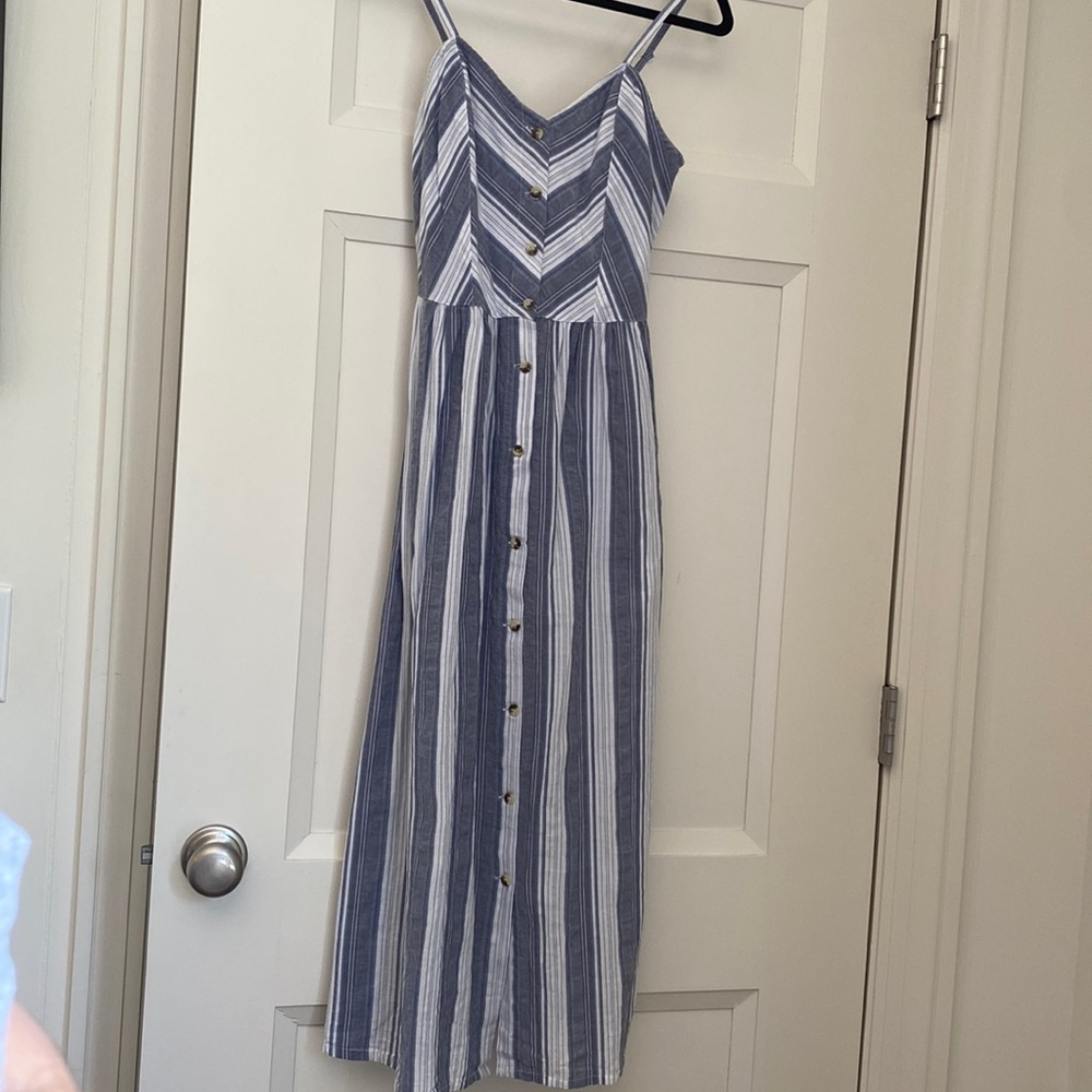 Women’s striped midi dress size XS